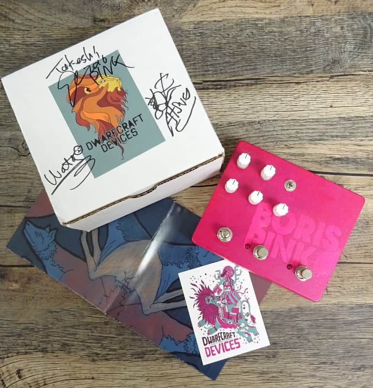 Dwarfcraft Devices Boris Pink (Eau Claire Thunder) Signed by Boris! Limited Edition Autograph image 1