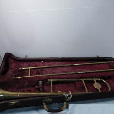 Vintage Pan American Trombone, USA, with case/mouthpiece, Good condition image 15