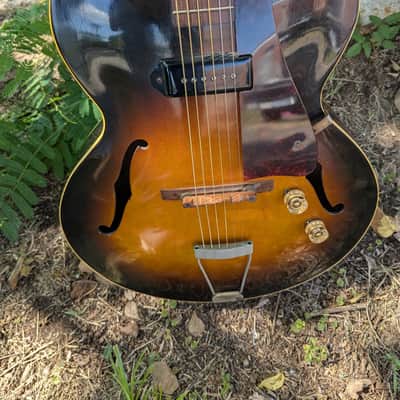 Gibson ES-125 1950 - sunburst image 19