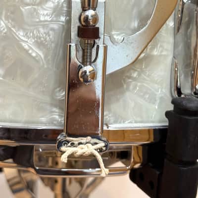 Slingerland "Time Capsule" 60's Hollywood Ace 5X14 WMP case, solid snare stand, unopened sticks image 6