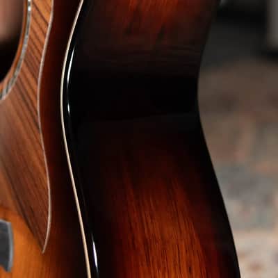 Taylor Next Generation Builder's Edition 814ce Grand Auditorium Acoustic/Electric Guitar - Redwood/Honduran Rosewood with Hardshell Case image 11