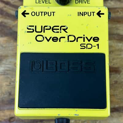 Boss SD-1 Super OverDrive Effects Pedal - Silver Label / MIT image 3