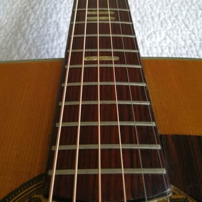 Ventura Bruno V-12 Acoustic Guitar Vintage - Made in Japan (See Video) image 9