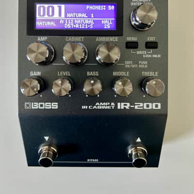 Boss IR-200 Amp and IR Cabinet 2021 - Present - Silver image 1