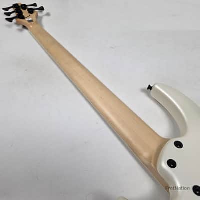 Dingwall NG3 5-String Ducati White Fanned Fret Multi-Scale - 9.06lbs #21063 image 21