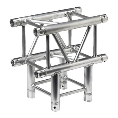 Global Truss SQ-4129 1.64Ft 3-Way T-Junction Square Trussing Section image 1
