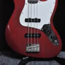 2005 Fender Highway One Jazz Bass - Transparent Red, With Fender hard case.