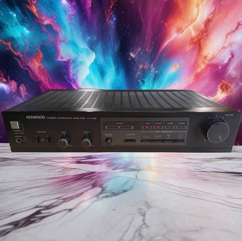 Kenwood KA-32B Integrated Amplifier - Freshly Serviced Crisp Clean Sound Rare! image 1