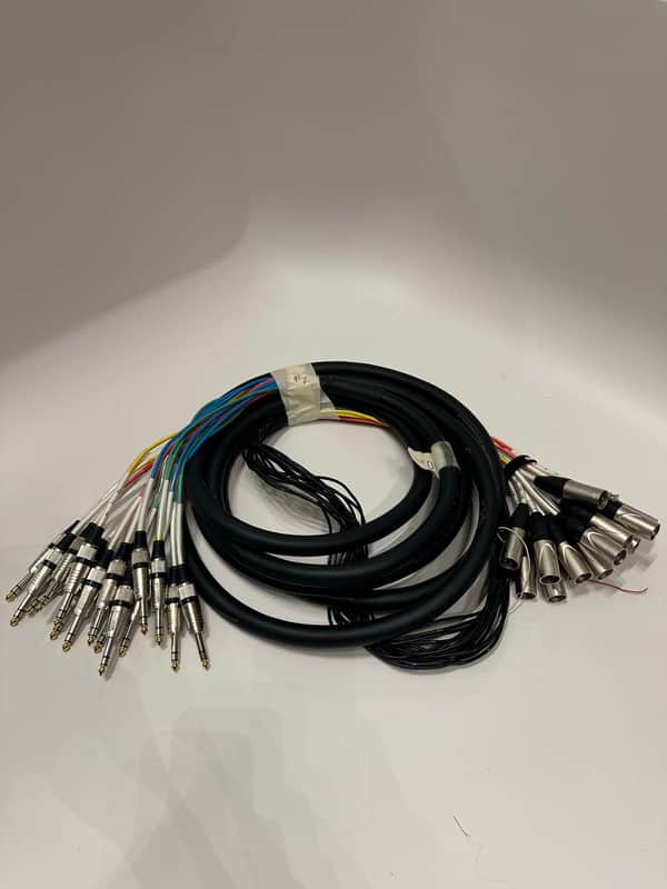 Seismic Audio 20ft 16 channel TRS male to XLR male snake (20 feet) #2 image 1