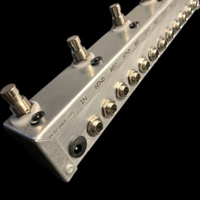 Loop-Master 5 Loop Skinny True Bypass Looper Pedal Strip – Compact Pedalboard Controller, USA Made, In Stock image 2