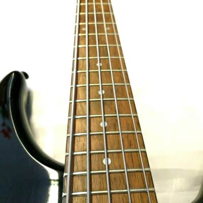 NOS Marathon E-Bass 5-Saiter P/J Pickups 1980er fantastischer Klang VERY RARE black image 4