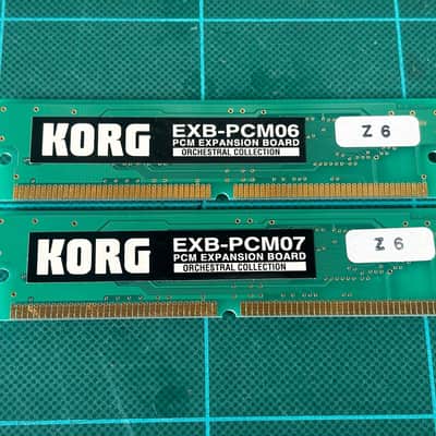 Korg EXB-PCM06/07 Orchestral Collection PCM Expansion Board