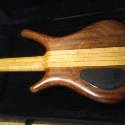 Warwick Warwick Infinity 2002 Birdseye Maple Oil Finish 2002 - Natural Birdseye Maple Oil image 3