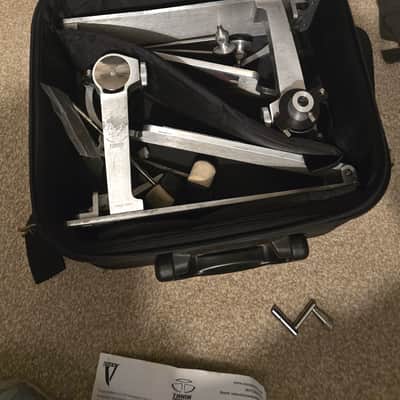 Trick PRO1V2BF Pro 1V Bigfoot Double Bass Drum Pedal 2010s - Silver image 6