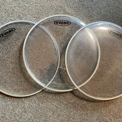 Evans G2 Clear Drum Head - 13" - 2 Count / G1 Clear Drum Head - 1 Count image 1