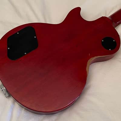 2012 Gibson Les Paul Studio Bigsby Vibrato - Heritage Cherry Satin - Free Pro Setup image 7