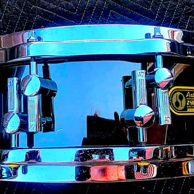 Sonor Ferromagnese Steel ARTIST 5X14 Blk/yella badge - Blk nkl image 6