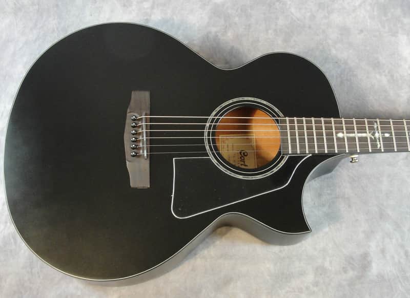New Cort EVL A6 Acoustic Electric Guitar Solid Spruce Top | Reverb