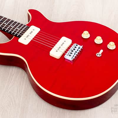 1982 Hamer USA Sunburst Special Double Cut Flame Top Custom Order w/ Lollar P-90s, Case image 10