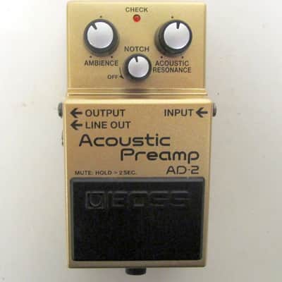 Boss AD-2 Acoustic Preamp Pedal | Reverb
