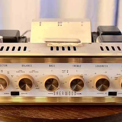 🔥 Sherwood S-5000 Tube Integrated Amplifier – Fully Serviced 11/21/2025 • New Tubes • Plug & Play 🎶 image 2