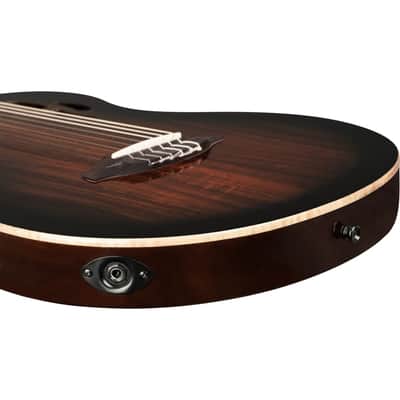 Ortega RTPDLX-ACA-L TourPlayer Series Solid Okoume Body Slim Neck Nylon 6-String Acoustic-Electric Guitar w/Gig Bag For Left Handed Player image 13