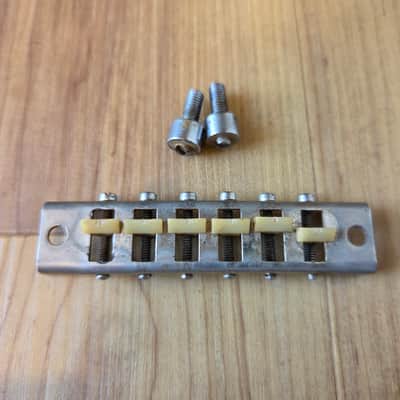 Vintage 1970's Gibson SG-100, SG-200 Electric Guitar Bridge w/ Original Studs! image 1