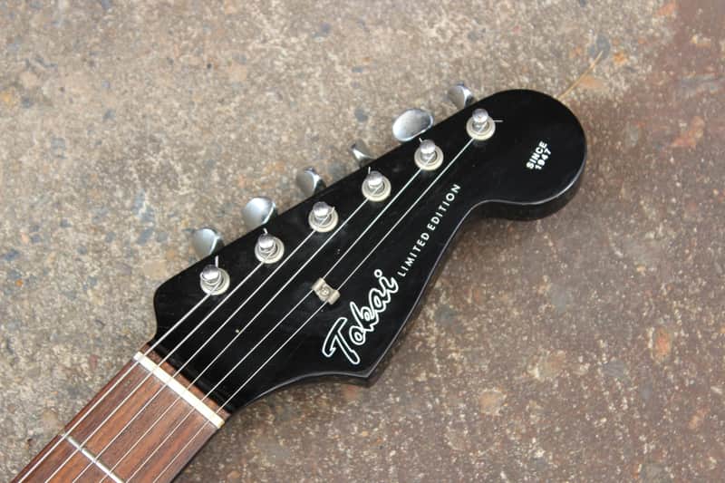 1984 Tokai Japan Limited Edition HH Humbucker Stratocaster (Black