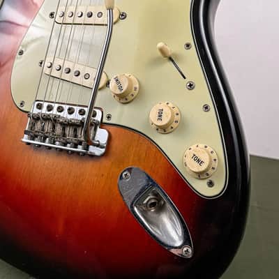 Fender Stratocaster Sunburst Refinnish 1963 image 6