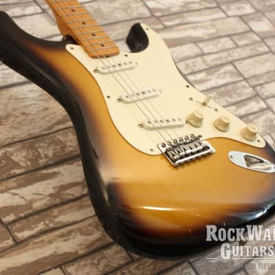 Fender Stratocaster 1956 Custom Shop Closet Classic John Page 1999 - Sunburst image 7