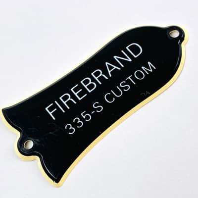 Gibson Firebrand "FIREBRAND 335-S CUSTOM" Truss Rod Cover image 1