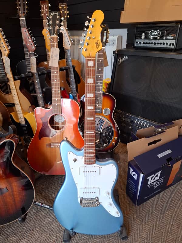 G&L Tribute Series Doheny with Brazilian Cherry Fretboard 2018 - Present - Lake Placid Blue image 1