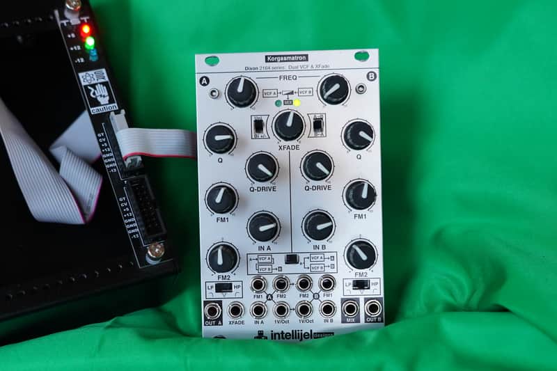 Intellijel Korgasmatron II Dual VCF / VCO / Crossfade Eurorack Synth Module 2013 - 2017 - Silver