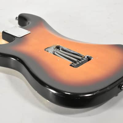 HSS Partscaster Strat Type Sunburst Finish Electric Guitar image 10
