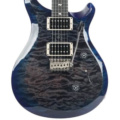 PRS S2 Custom 24 LTD Edition Quilted Maple Faded Gray Black Blue Burst 2023 image 1