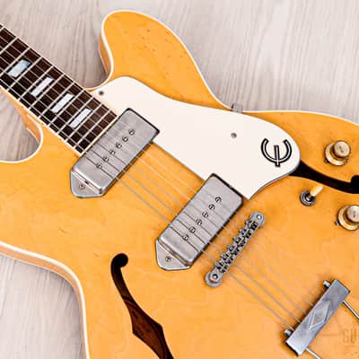 1995 Epiphone Casino Natural Near-Mint, Pre-Elitist Revolution, Japan Terada image 8
