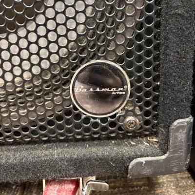 Fender Bassman 410 Pro SL Slant Cabinet Black w/ Casters image 2