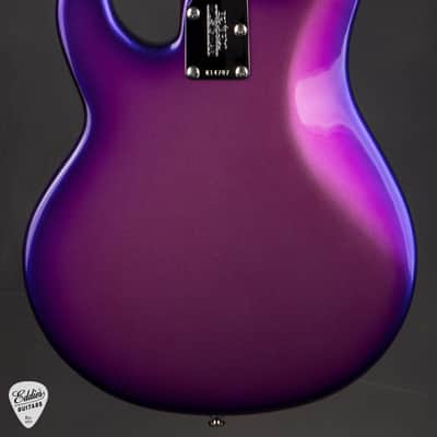 (SEP 9)Ernie Ball Music Man Short Scale StingRay - Galactic Pearl #K14707 image 4