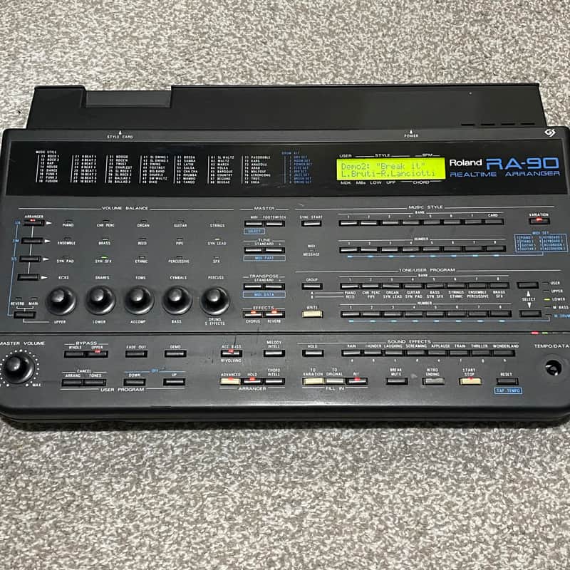 RARE VINTAGE ROLAND RA-90 REALTIME MIDI ARRANGER SEQUENCER image 1