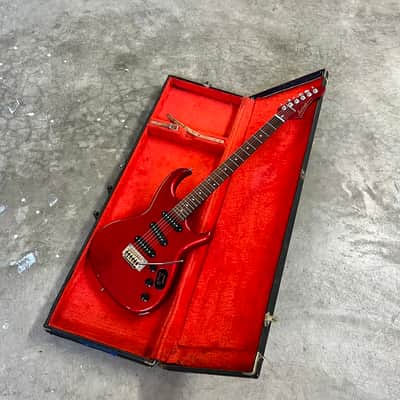 Aria Pro II RS Elite super strat c 1980’s CAR ruby metallic original vintage MIJ Japan LL image 6