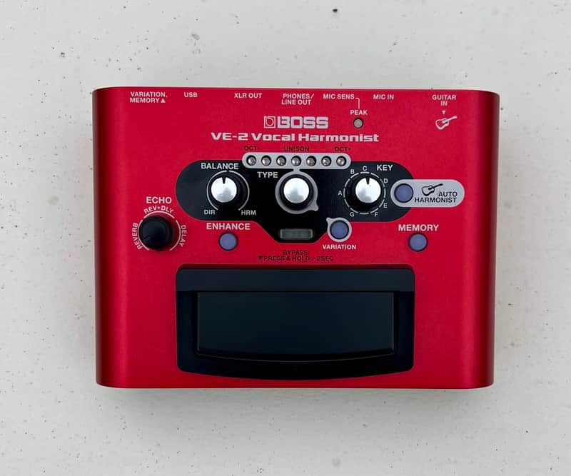 Boss VE-2 Vocal Harmonist Multi-Effect Unit