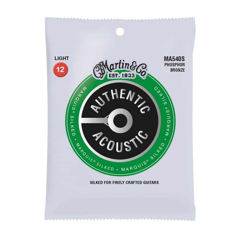 Martin MA540S Authentic Acoustic Marquis Phosphor Bronze Light Guitar Strings 12-54 image 1
