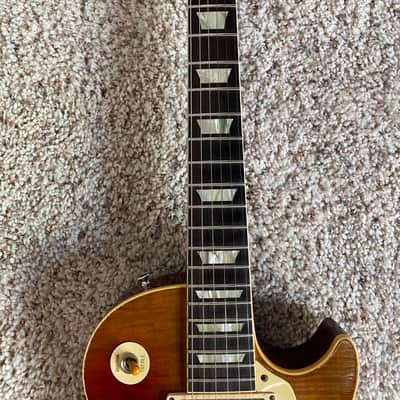 Gibson Custom Shop Murphy Lab Jason Isbell “Red Eye” '59 Les Paul Standard Reissue 2024 - Red Eye Burst image 5