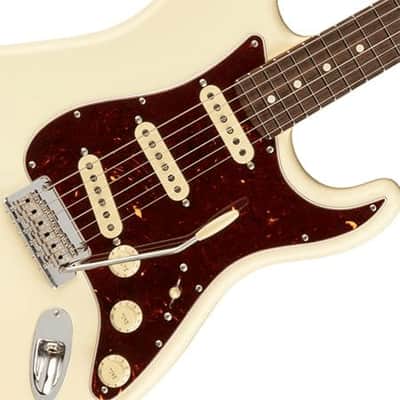 Fender American Professional II Stratocaster Guitar Rosewood Fingerboard, Olympic White w/ Case 7lbs 8.6ozs image 3