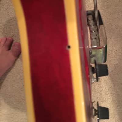 Gibson 2EB EB2 1969 Red Lefthanded Lefty Bass image 10