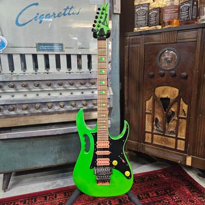1987 Ibanez Jem 777 LGN #277 of 777 Loch Ness Green image 2