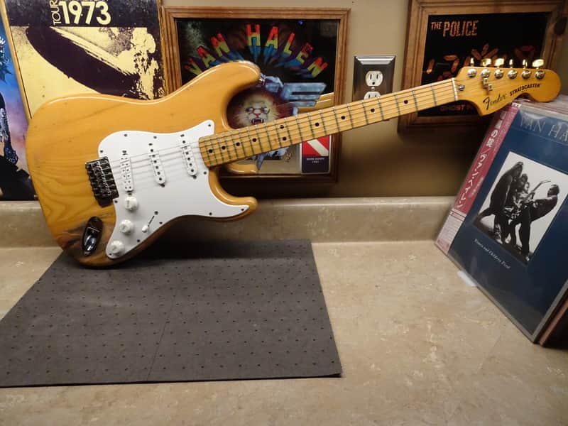 Fender Stratocaster with Maple Fretboard 1978 - 1981 -Seymour Duncan JB Jr and SSL-2 pickups--Lots of MOJO here- Natural image 1
