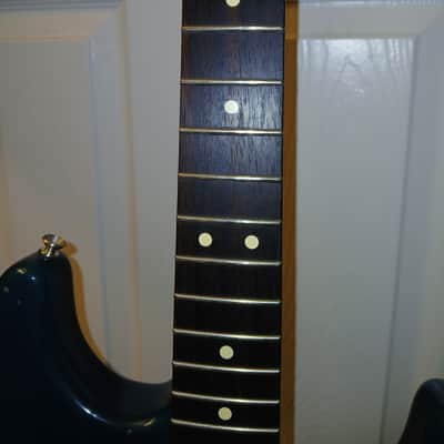 Fender Highway One Stratocaster with Rosewood Fretboard 2002 - 2003 - Teal Green Transparent image 13