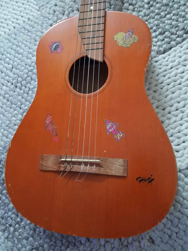 Alte Gitarre Guitar Hopf  Konzertgitarre Made in Germany image 1