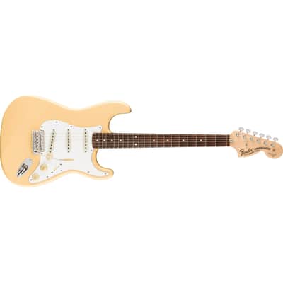 Fender Yngwie Malmsteen Signature Stratocaster w/Scalloped Rosewood Fingerboard - Vintage White image 4